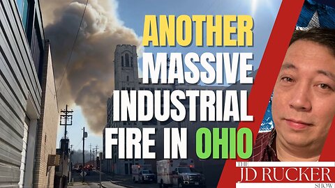 What in the World Is Going? FOURTH Massive Industrial Fire Hits Ohio Since East Palestine Derailment