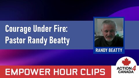Courage Under Fire: Pastor Randy Beatty