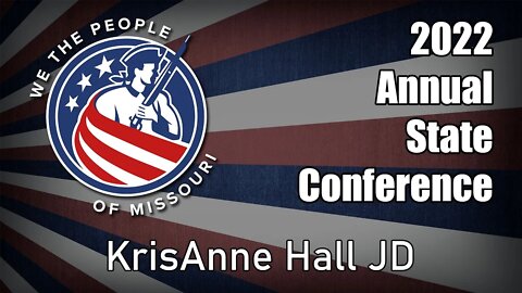WTPMO State Conference 2022 - KrisAnne Hall JD