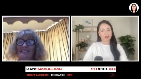Zeee Media Election Week - Kate McCulloch - Senate Candidate - One Nation - NSW