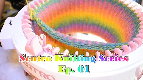 Getting Started with the Sentro Knitting Machine Cast On Crank and Cast Off