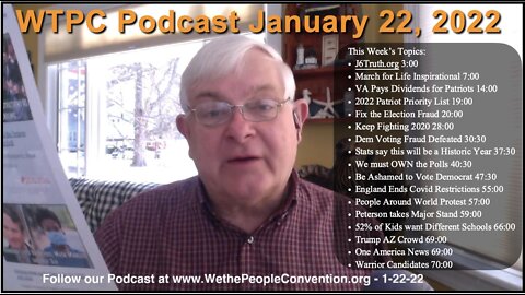 We the People Convention News & Opinion 1-22-22