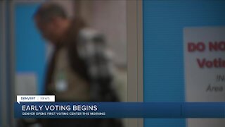 Denver opens first voting center this morning