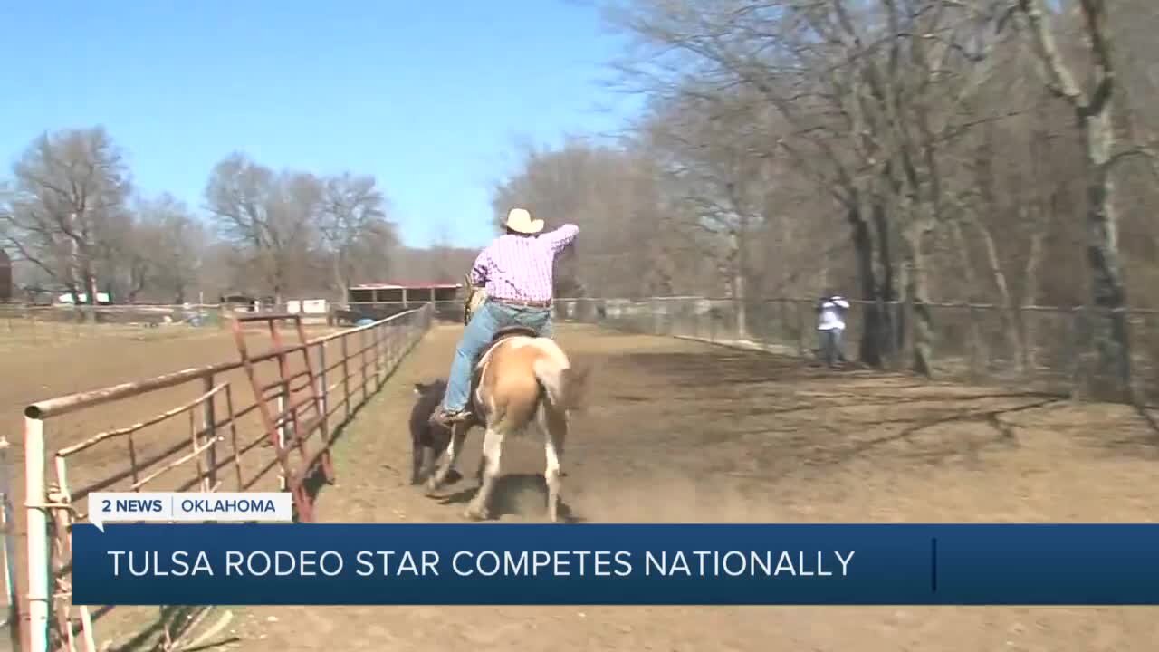 Tulsa rodeo star to compete in national event