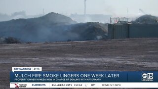A week later, air still impacted by Mesa mulch fire