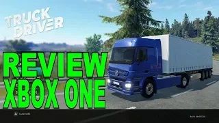 TRUCK DRIVER REVIEW XBOX ONE X
