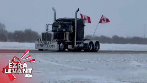 Truckers freedom convoy is driving through Canada to protest the vaccine mandate