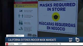 CA extends indoor mask mandate through Feb. 15 i