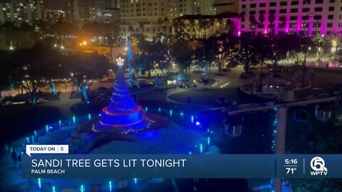Sandi Tree to be lit in downtown West Palm Beach