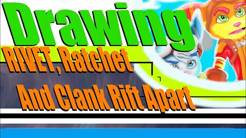 Drawing Rivet, Ratchet And Clank: Rift Apart (Art Process)