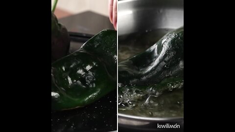 How to Peel Poblano Chiles