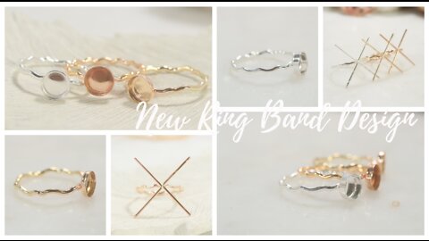 Pattern Band Ring Settings - How to Make Jewelry