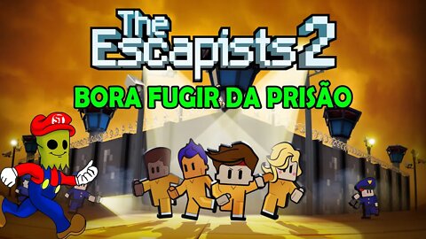 PLANO PARA FUGIR DA PRISÃO COM INSCRITOS !! - The Escapists 