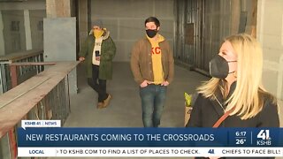 New restaurants coming to the Crossroads