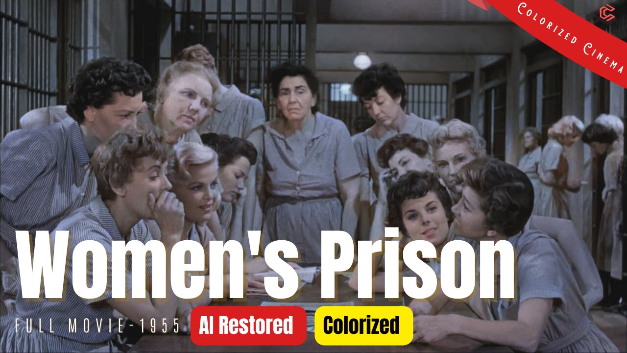 Women S Prison 1955 Colorized Subtitled Ida Lupino Jan