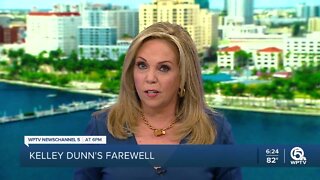 Kelley Dunn says farewell to WPTV family, viewers