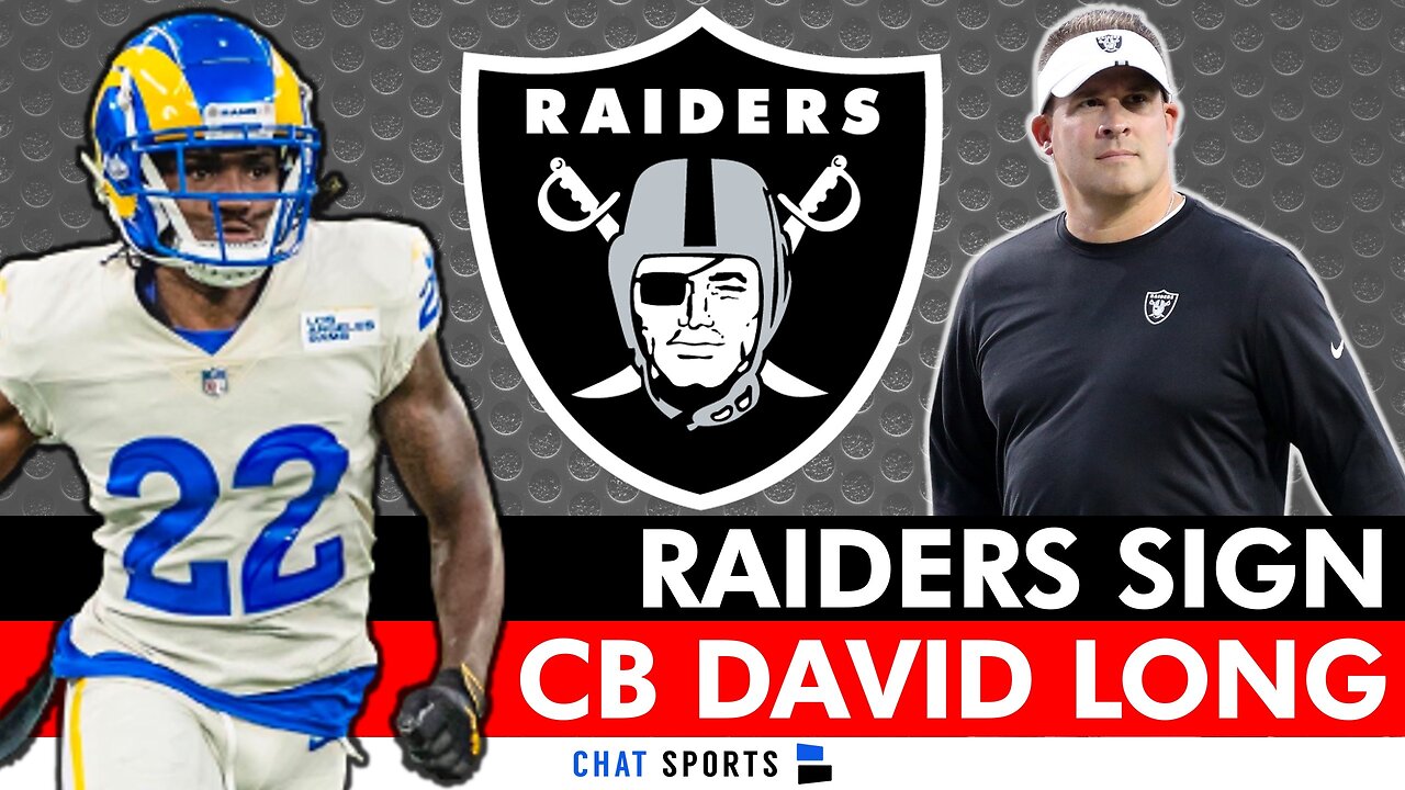 Raiders sign CB David Long Jr.