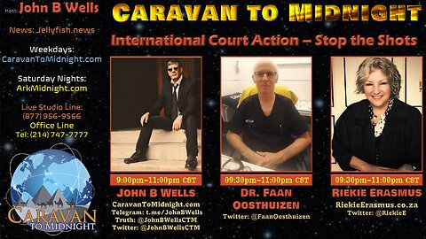 International Court Action – Stop the Shots - John B Wells LIVE