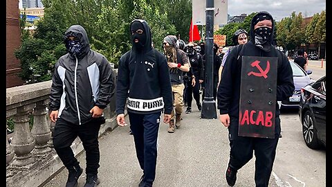 Parents Defend Themselves from Violent Antifa Militants at 'Education Over Indoctrination' Protest
