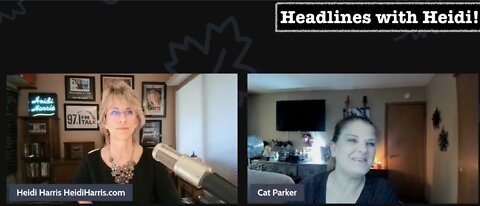 Headlines with Heidi! Vaxx injured Cat Parker