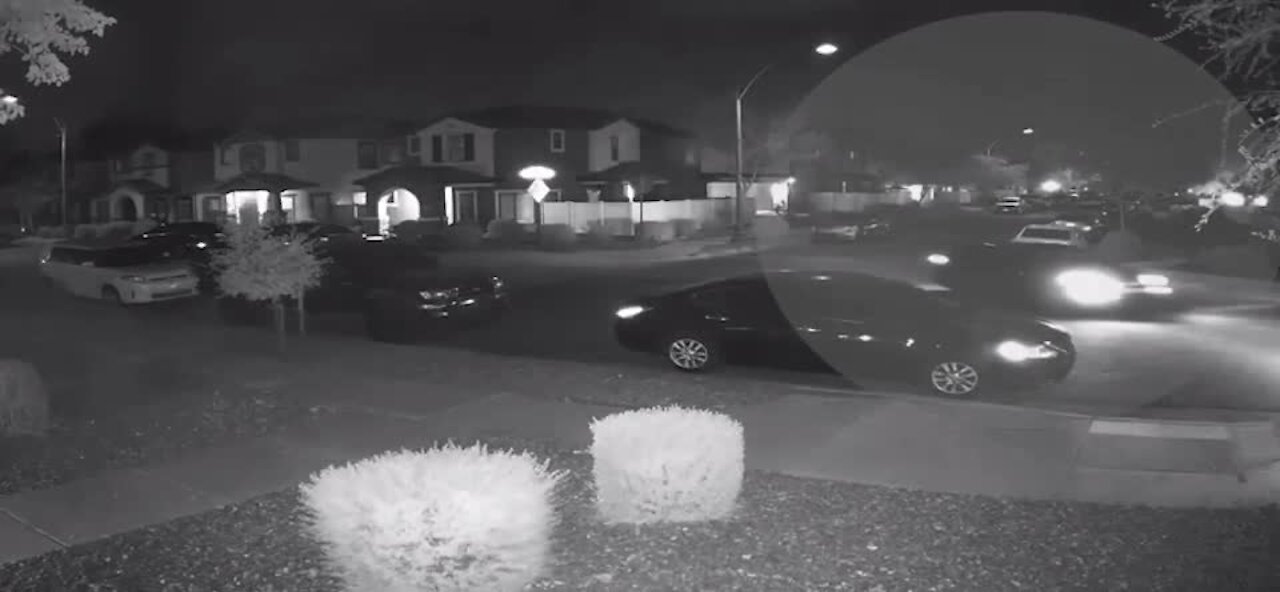 Police Investigating After Surveillance Video Shows Suspect Shooting At Gilbert Home 1957