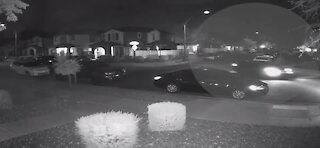 Police investigating after surveillance video shows suspect shooting at Gilbert home