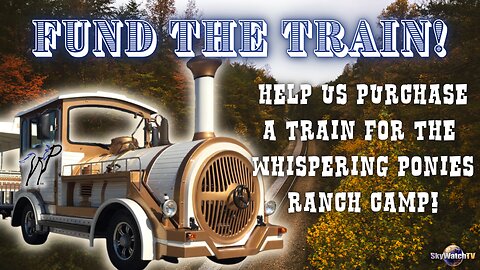 HELP US BUY THIS TRAIN FOR WHISPERING PONIES RANCH