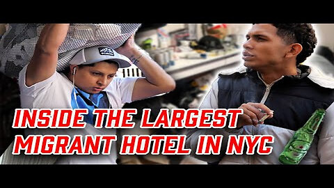 🔥 A Look Inside The Largest Migrant Hotel In NYC - Trashed Hotel Rooms, Drunk Kids, Alcohol and Violence All On the Taxpayers Dime