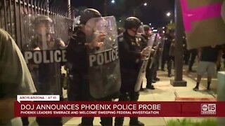 DOJ announces Phoenix Police probe