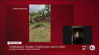 Tornado tears through Gaylord