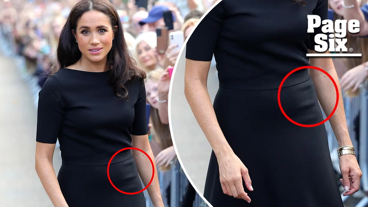 Meghan Markle sparks theories she wore a microphone to Queen's memorial