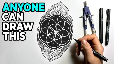 How to draw a mandala using the Seed of Life