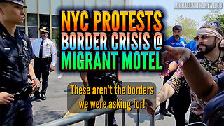 NYC Protests Border Crisis at Migrant Motel