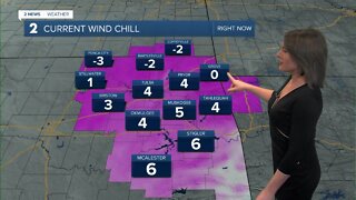 Very Cold Wind Chills this Morning