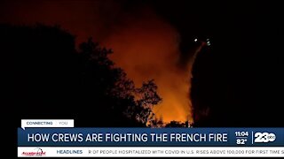 How crews are fighting the French Fire