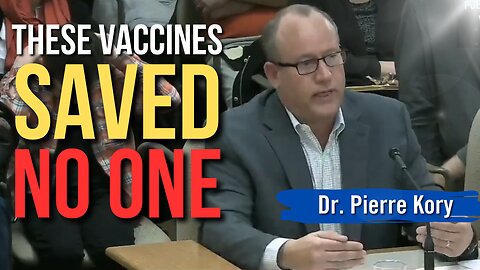 “These Vaccines Saved No One!” - Dr. Pierre Kory Unloads the Truth on the Wisconsin State Legislature