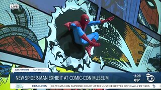 New Spider-Man exhibit at Comic-Con Museum