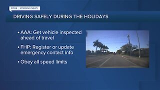 Holiday road travel safety