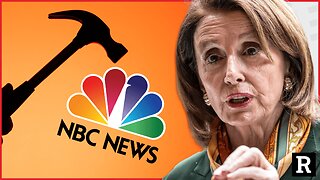 NBC reporter SUSPENDED for telling the truth in Paul Pelosi hammer story | Redacted w Clayton Morris