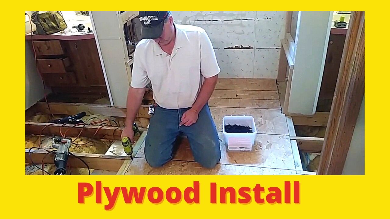 reinforcing kitchen wall plywood