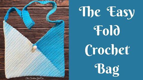 Easy Crochet Projects: The Easy Fold Crochet Bag | Easy Crochet Bag Pattern