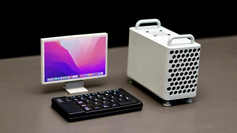 WOW! Making a Mini PC Setup | Mini Apple Mac Pro