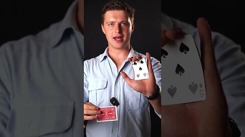 Astonishing Visual Card Trick!#magic