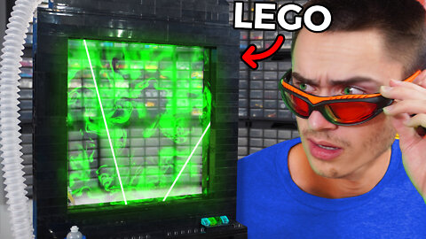 I Invented a Satisfying LEGO Laser Display!