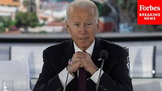 President Biden Details Steps To Address Supply Chain Crisis At G20