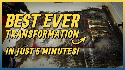 Amazing Dirty Rug Transformation | Time Lapse
