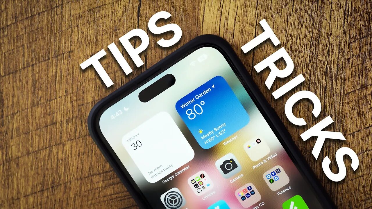 iPhone 14 Pro Max 14+ Tips and Tricks For iOS 16
