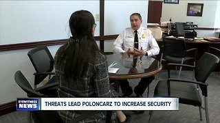 Erie County Executive Mark Poloncarz increases security after receiving threats