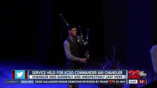 Service held for KCSO Commander Ian Chander