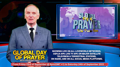 Global Day of Prayer - September 23, 2022 | 🔥TOMORROW🔥 at 1pm Eastern!